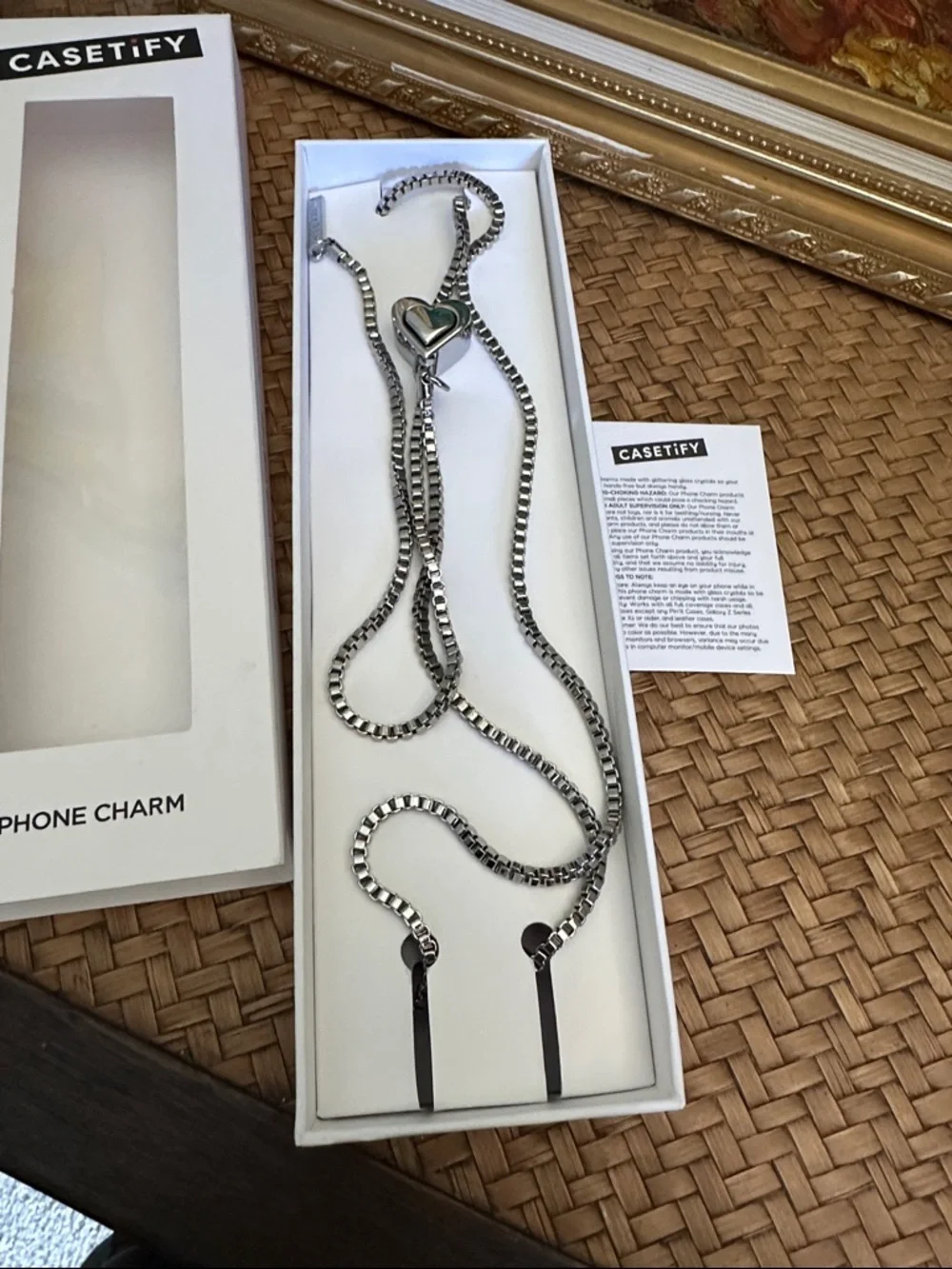 Casetify phone charm